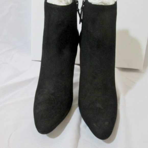 NEW NIB BALENCIAGA SUEDE PATENT Leather Ankle BOOT - Picture 5 of 8